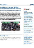 HID Mercury Security MP1501カタログ